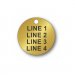 Engraved Brass Tag - 1.5" Round - Style 3