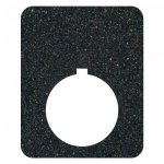 Textured Plastic Legend Plate 22mm Rectangular Blank